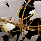 Gingko Lustre Style S Élégance Inspirée de la Nature - Neutralighting