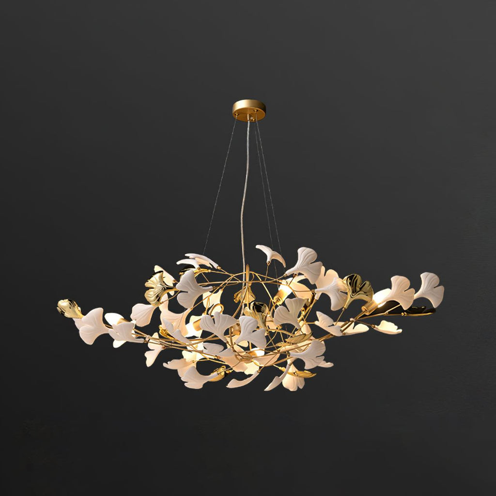 Gingko Lustre Style S Élégance Inspirée de la Nature - Neutralighting