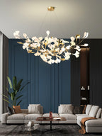 Gingko Lustre Style S Élégance Inspirée de la Nature - Neutralighting