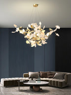 Gingko Lustre Style S Élégance Inspirée de la Nature - Neutralighting