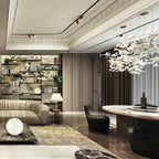 Olivia Céramique Gingko Feuille Lustre - Neutralighting