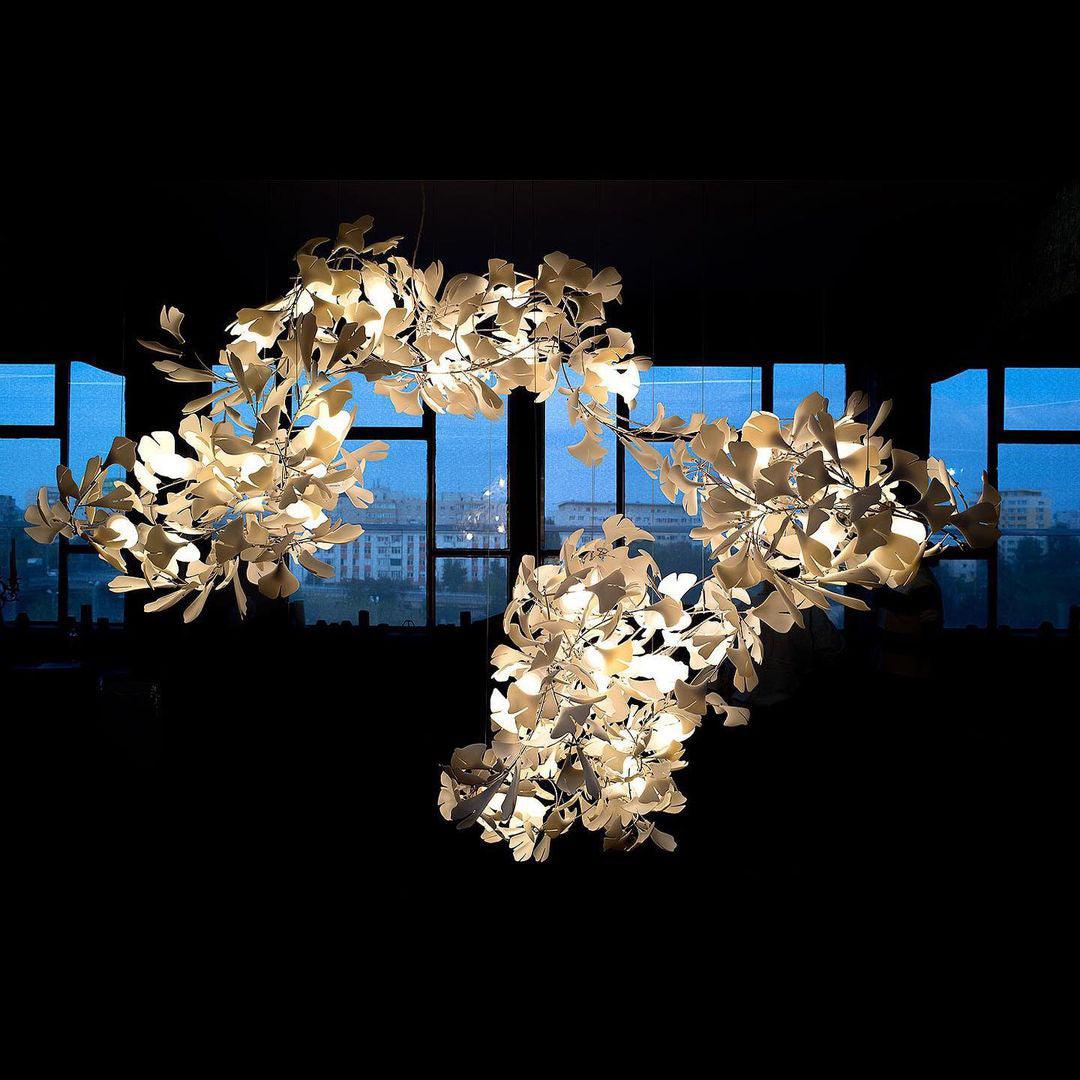 Elysia Lustra Lustre Canopée Florale Élégant - Neutralighting