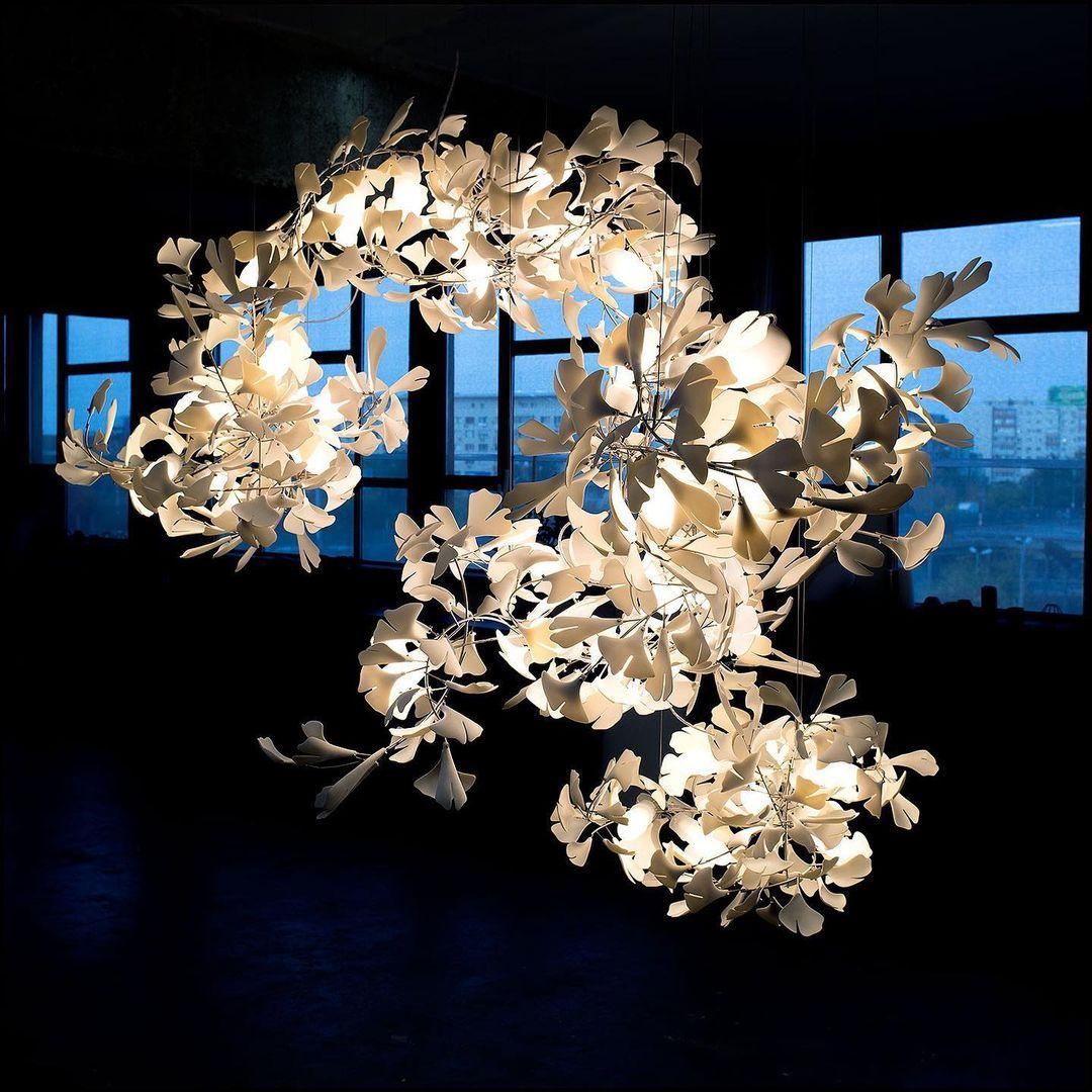 Elysia Lustra Lustre Canopée Florale Élégant - Neutralighting
