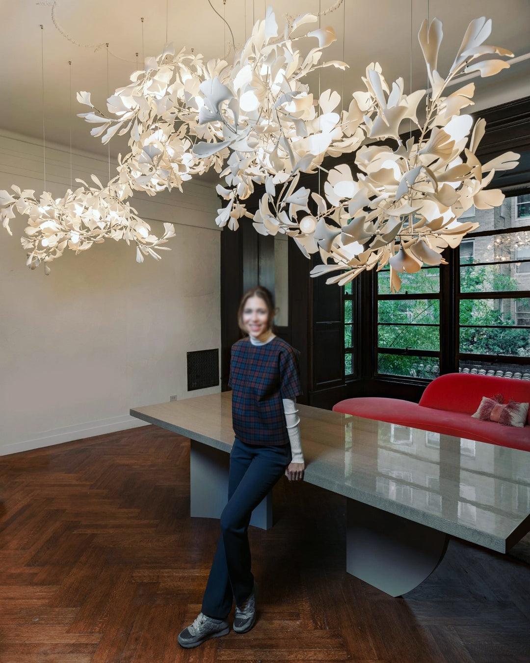 Elysia Lustra Lustre Canopée Florale Élégant - Neutralighting