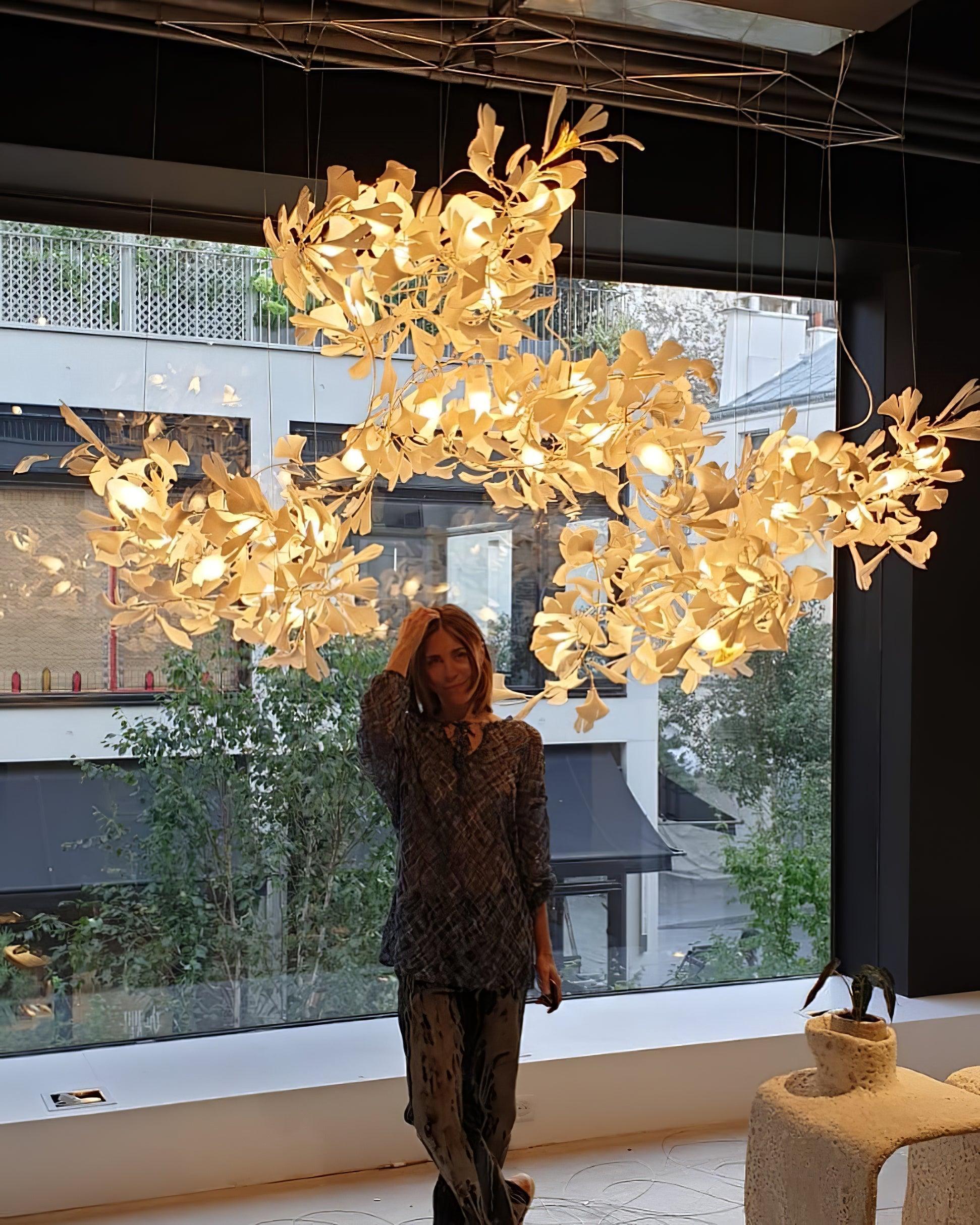 Elysia Lustra Lustre Canopée Florale Élégant - Neutralighting