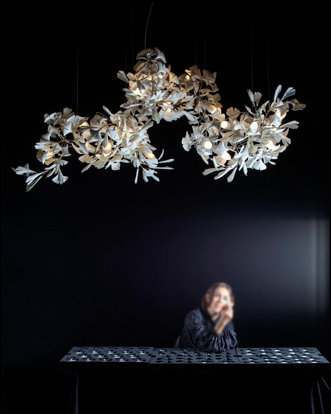 Elysia Lustra Lustre Canopée Florale Élégant - Neutralighting