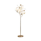 Ella Lampadaire en Céramique avec Feuilles de Ginkgo - Neutralighting