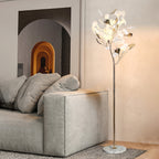 Ella Lampadaire en Céramique avec Feuilles de Ginkgo - Neutralighting