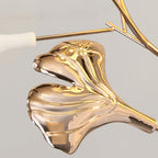 Ella Lampadaire en Céramique avec Feuilles de Ginkgo - Neutralighting