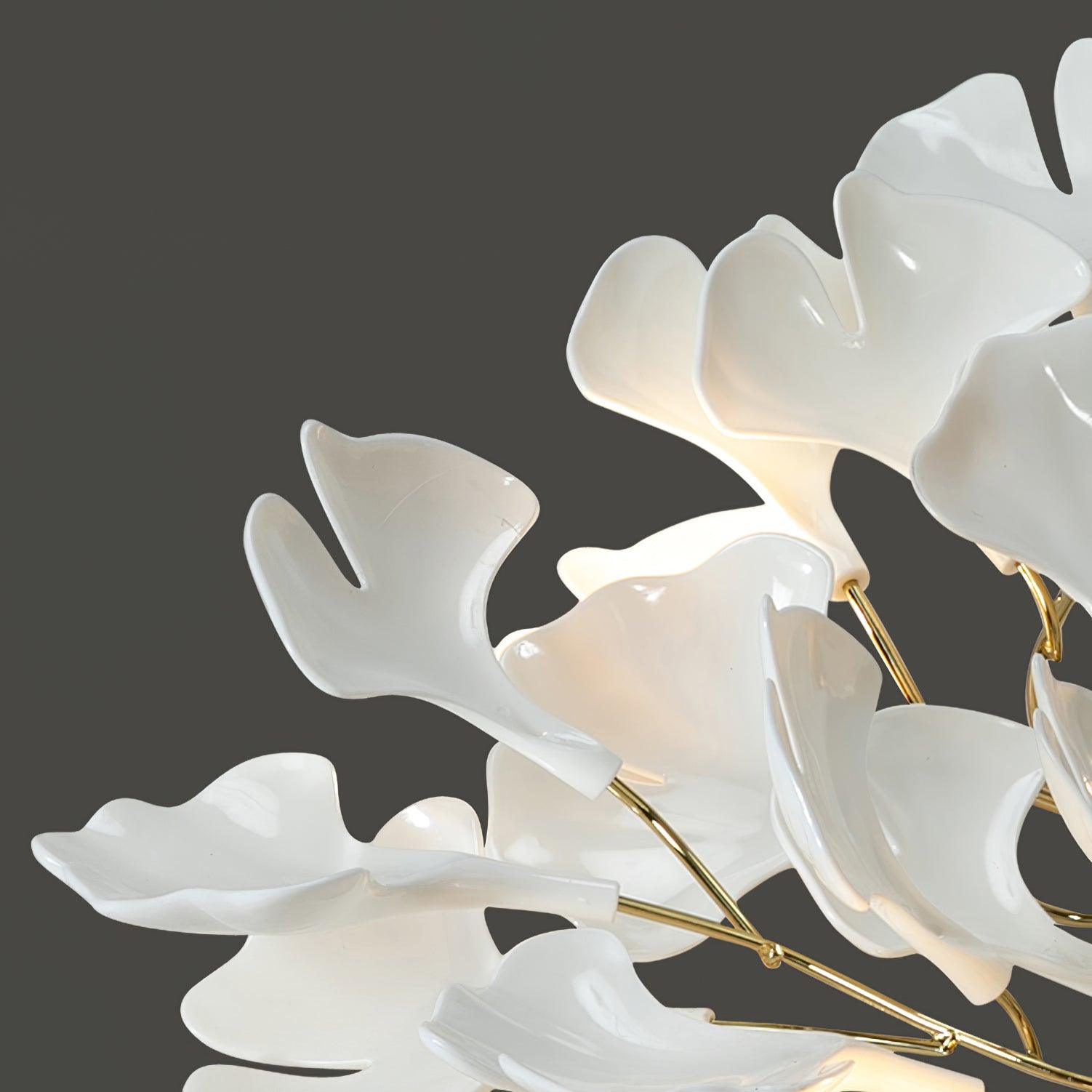 Callenne Plafonnier élégant en feuille de ginkgo - Neutralighting