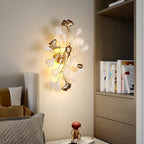 Wylie Applique Murale Postmoderne Luxe Gingko Céramique - Neutralighting