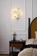 Wylie Applique Murale Postmoderne Luxe Gingko Céramique - Neutralighting