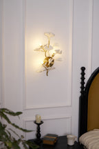 Wylie Applique Murale Postmoderne Luxe Gingko Céramique - Neutralighting