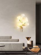 Wylie Applique Murale Postmoderne Luxe Gingko Céramique - Neutralighting