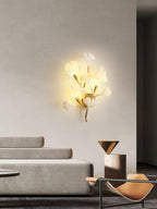 Wylie Applique Murale Postmoderne Luxe Gingko Céramique - Neutralighting