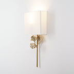 Velaeyra Applique Murale En Tissu Et Laiton Individual Creativity - Neutralighting
