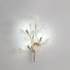 Wylie Applique Murale Postmoderne Luxe Gingko Céramique - Neutralighting