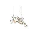 Olivia Lustre en céramique en forme de branche avec feuille de gingko - Neutralighting