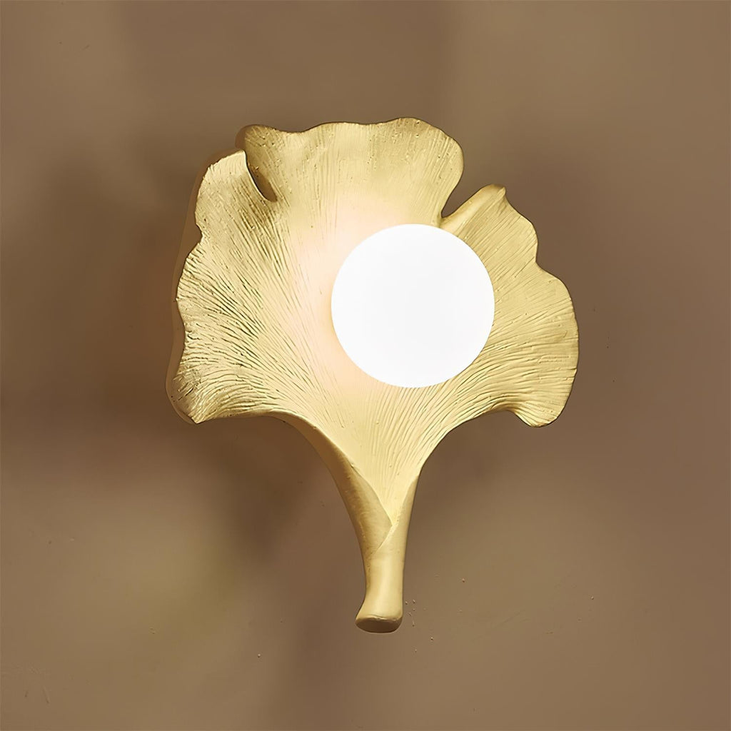 Olivia Applique Murale Forme Feuille de Ginkgo - Neutralighting