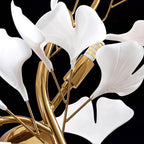 Aurean Applique murale à brancher Luminaire floral en acrylique Élégance française - Neutralighting