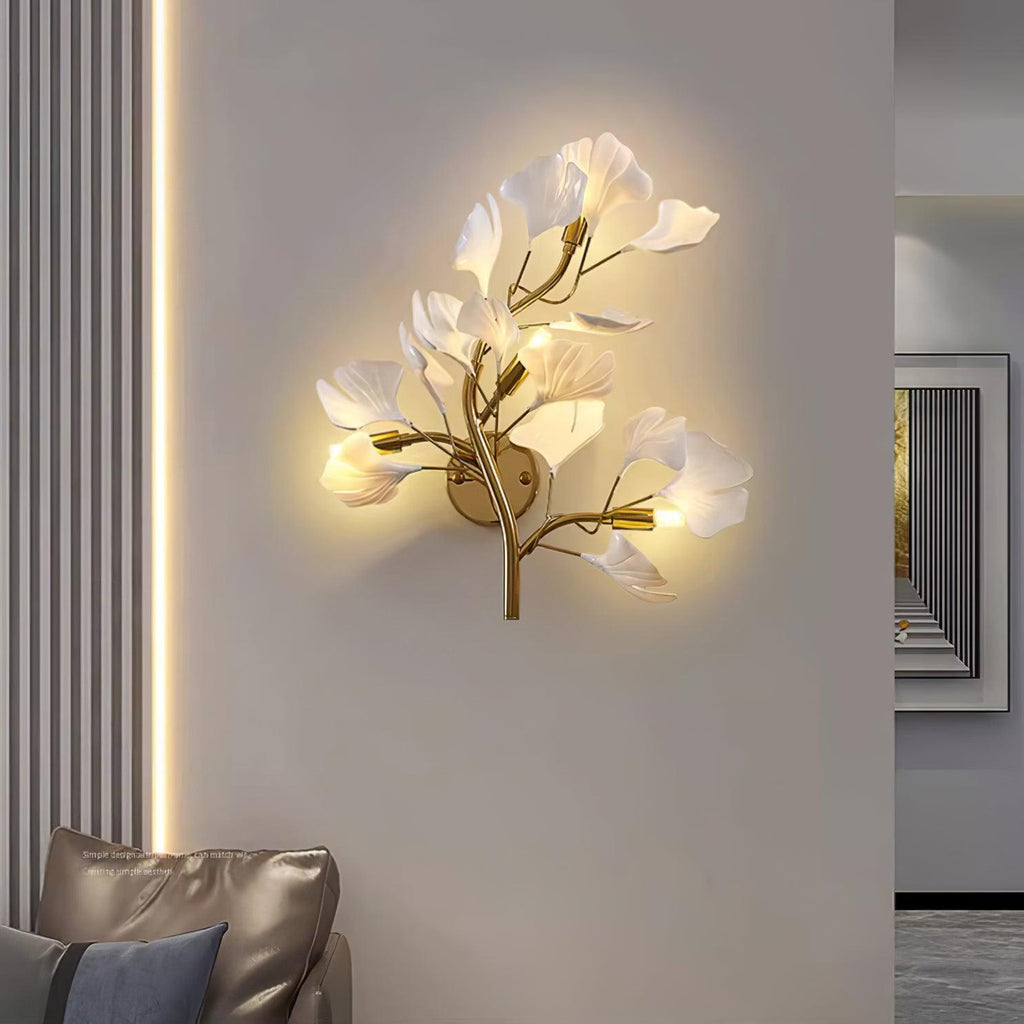 Neiman Applique Murale Ginkgo - Neutralighting