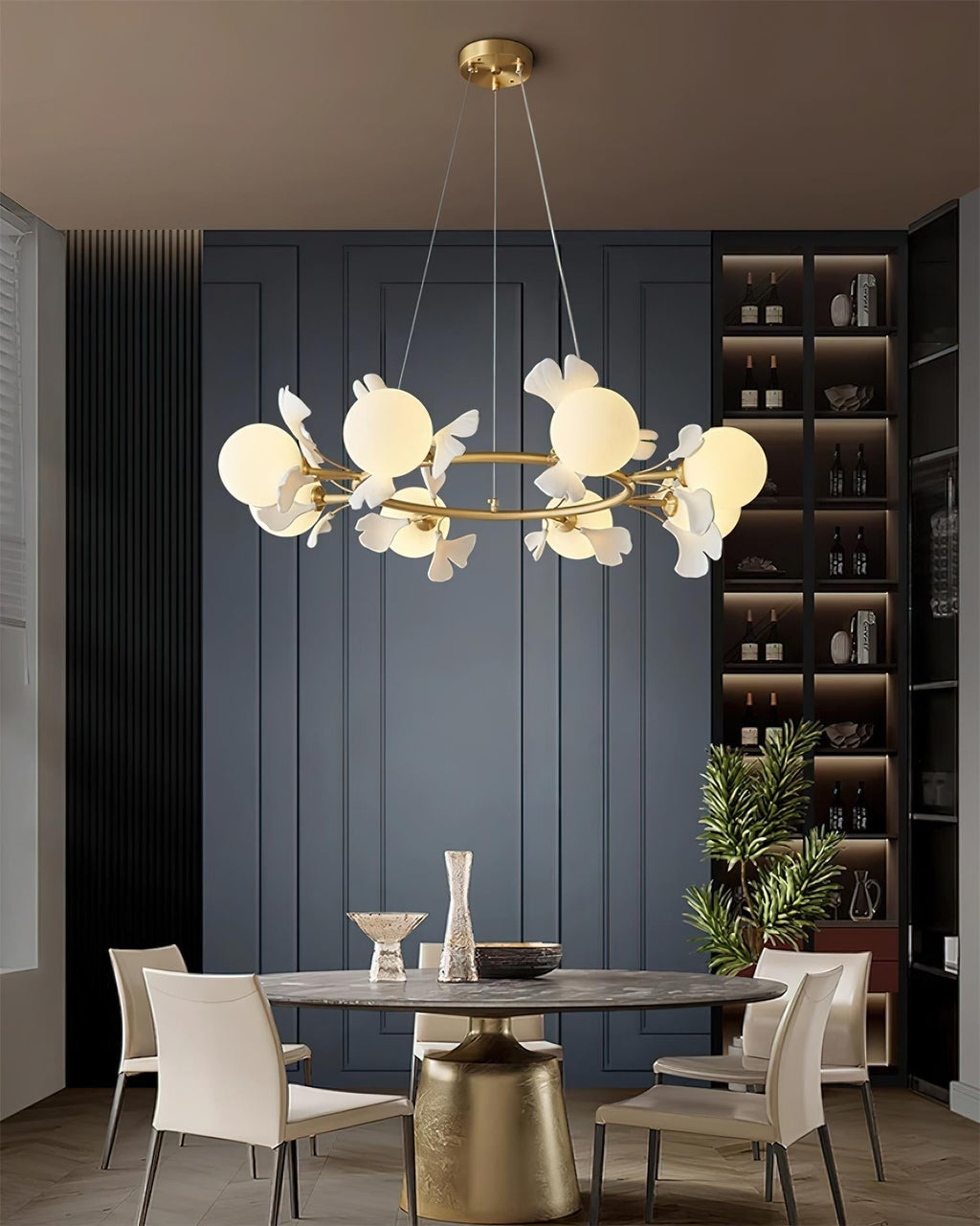 Lustre Globe Fidova à 8 Lumières - Neutralighting
