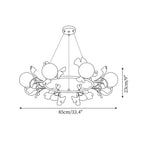 Lustre Globe Fidova à 8 Lumières - Neutralighting