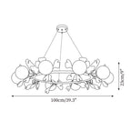 Lustre Globe Fidova à 8 Lumières - Neutralighting