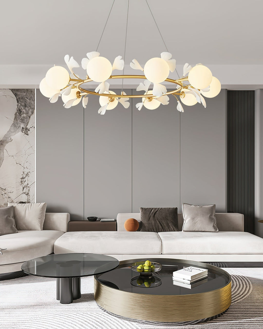 Lustre Globe Fidova à 8 Lumières - Neutralighting