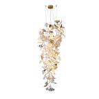 Olivia Céramique Gingko Cascadant Lustre - Neutralighting