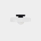 Solara Plafonnier Orange Anneau Ludique Sculptural - Neutralighting