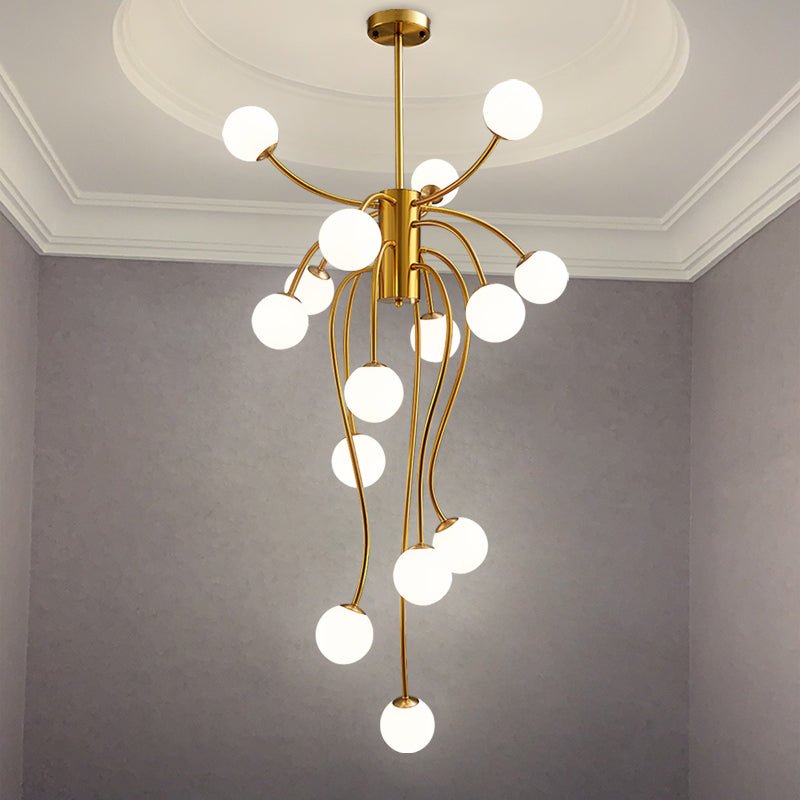 Astralyn Chandelier en Laiton Globe - Neutralighting