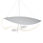 Lustra Suspension Lampe Abat-jour Courbé Noir et Or - Neutralighting