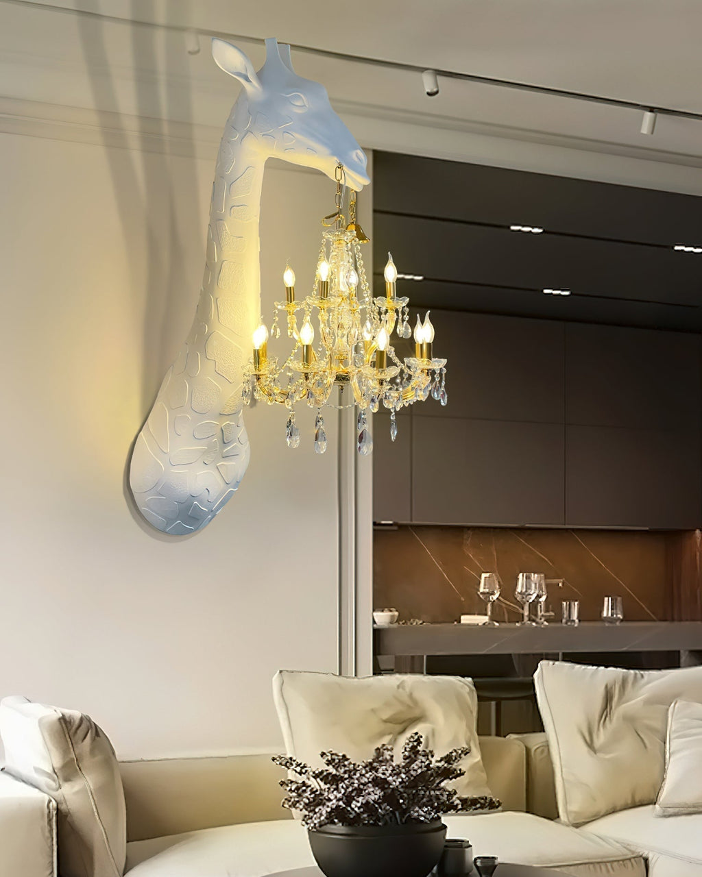 Cishaora Applique Murale en Cristal Créativité Individuelle - Neutralighting
