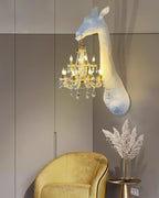 Giraffe Applique Murale Sculpture Artistique Lustre - Neutralighting