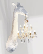 Giraffe Applique Murale Sculpture Artistique Lustre - Neutralighting