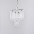 Aurora Chandelier en Verre Clair Moderne - Neutralighting