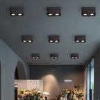 Solara Projecteur Encastré Jumeau LED Angulaire Minimaliste - Neutralighting
