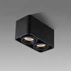 Solara Projecteur Encastré Jumeau LED Angulaire Minimaliste - Neutralighting