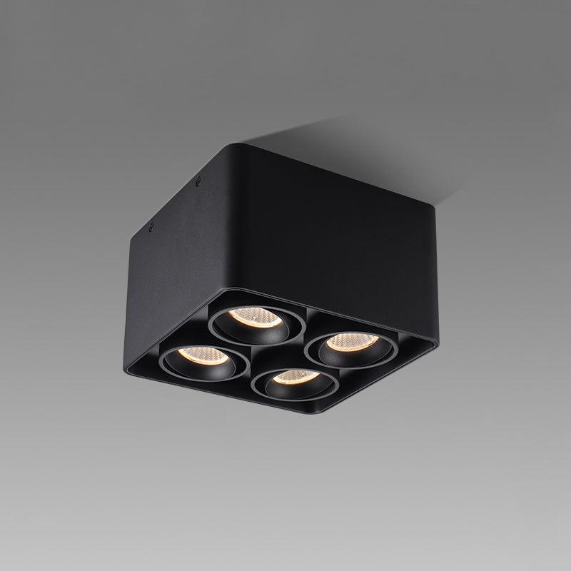 Solara Projecteur Encastré Jumeau LED Angulaire Minimaliste - Neutralighting