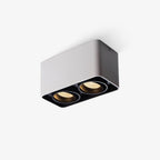 Solara Projecteur Encastré Jumeau LED Angulaire Minimaliste - Neutralighting