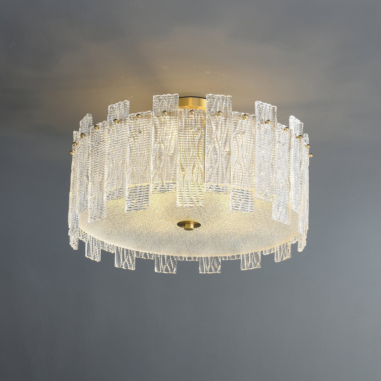 Symiror Plafonnier de Luxe en Laiton - Neutralighting