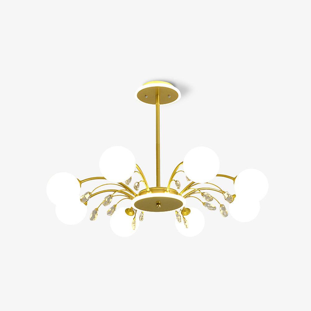 Lustra Suspension en Verre Goutte de Pluie - Neutralighting
