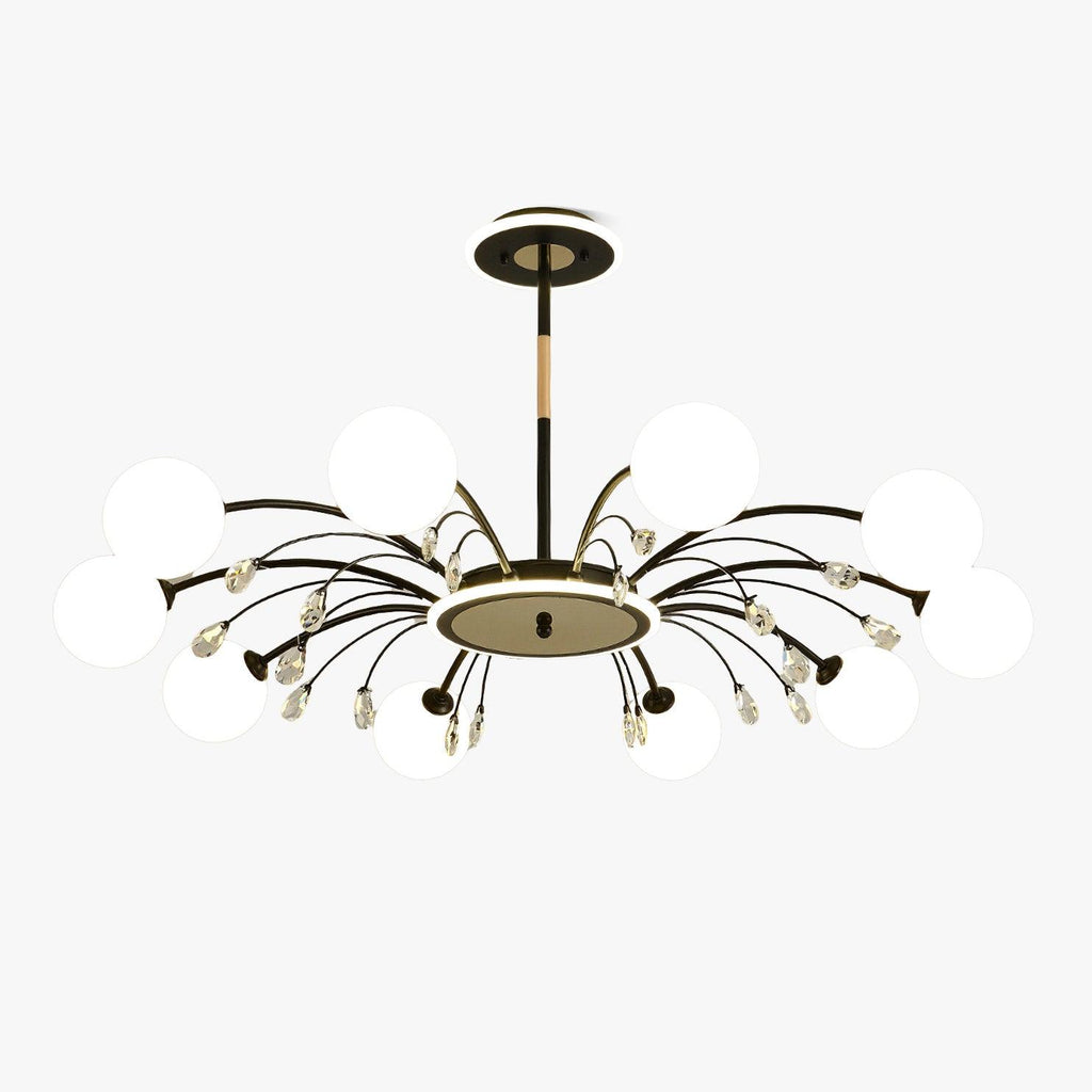 Lustra Suspension en Verre Goutte de Pluie - Neutralighting