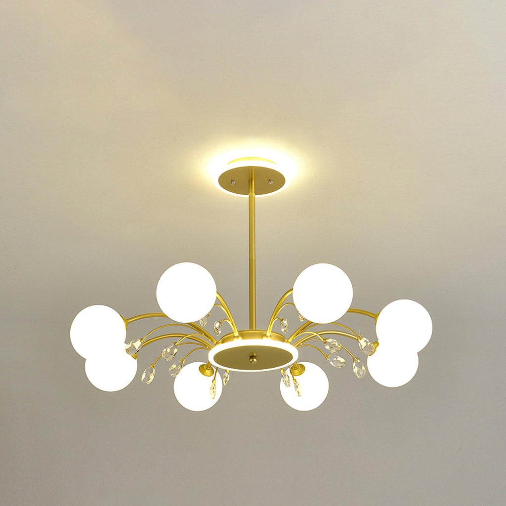 Lustra Suspension en Verre Goutte de Pluie - Neutralighting