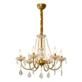 Cevaris Lustre Postmoderne de Luxe en Cristal et Perles - Neutralighting