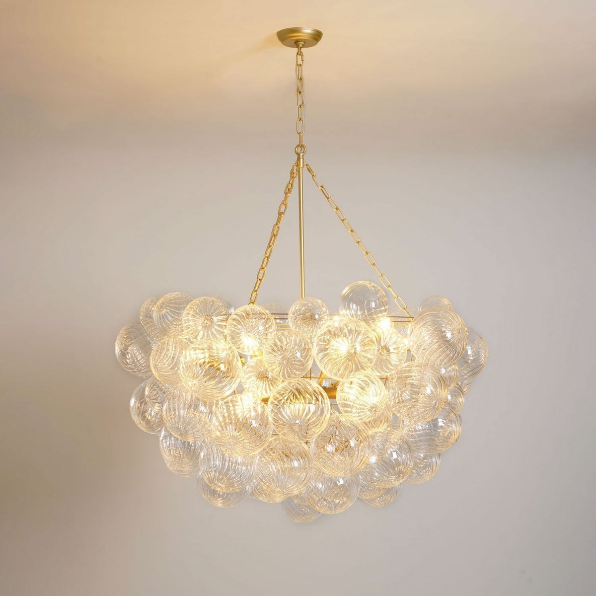 Aurora Lustre Moderne en Verre Boule Bulle - Neutralighting