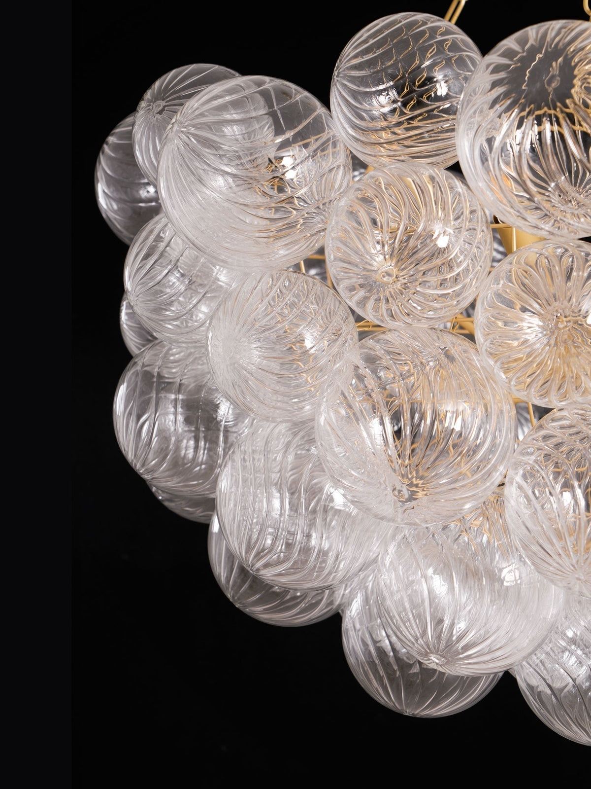 Aurora Lustre Moderne en Verre Boule Bulle - Neutralighting