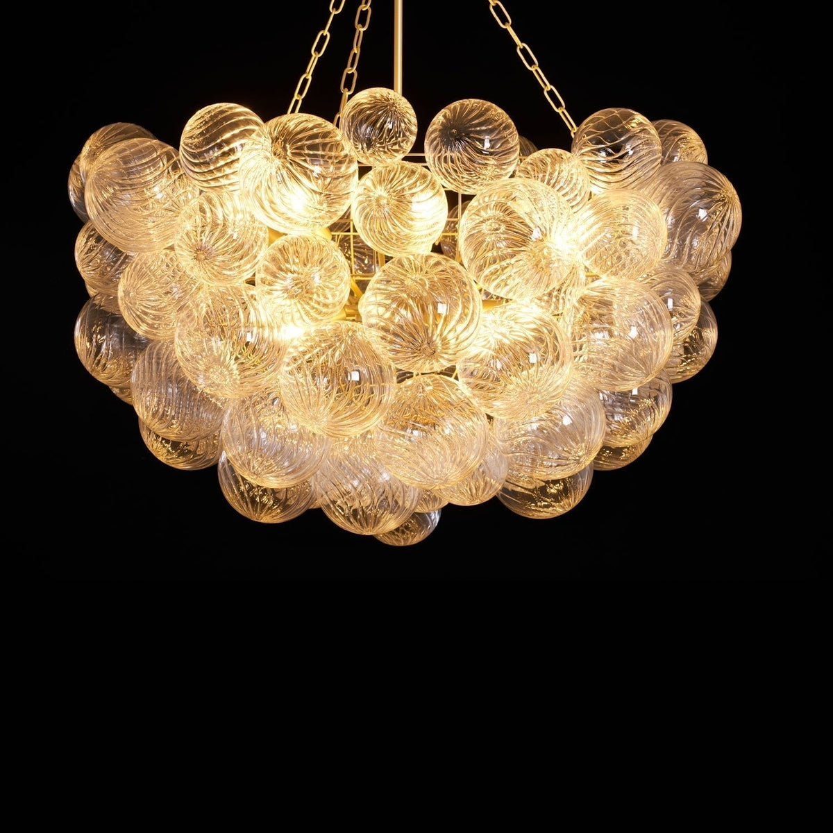 Aurora Lustre Moderne en Verre Boule Bulle - Neutralighting