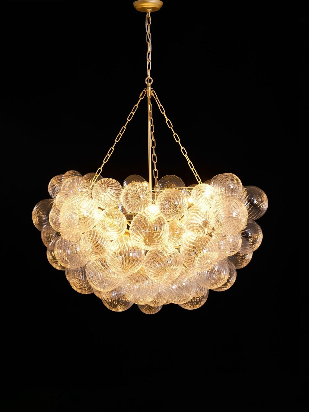 Aurora Lustre Moderne en Verre Boule Bulle - Neutralighting